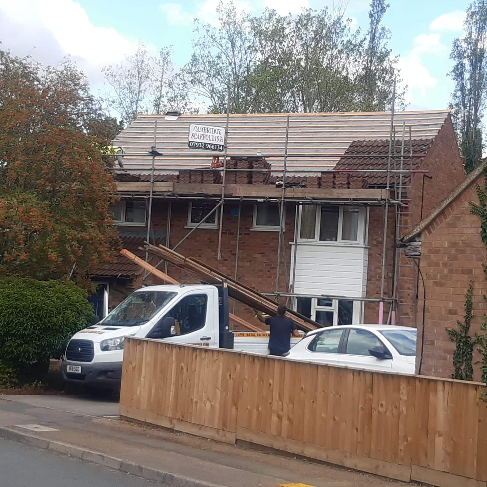 roofline replacement job in Willingham